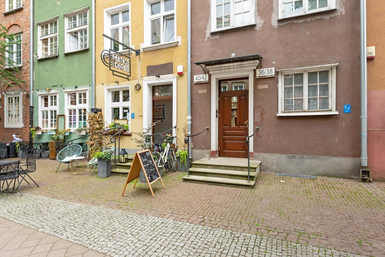 Dom & House - Old Town Swietego Ducha Apartment กดัญสก์ ภายนอก รูปภาพ